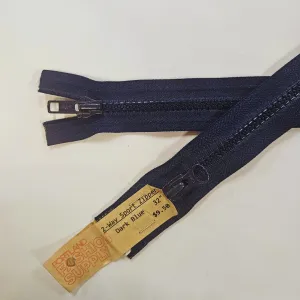 Sale 32" Dark Blue 2-Way Sport Zipper