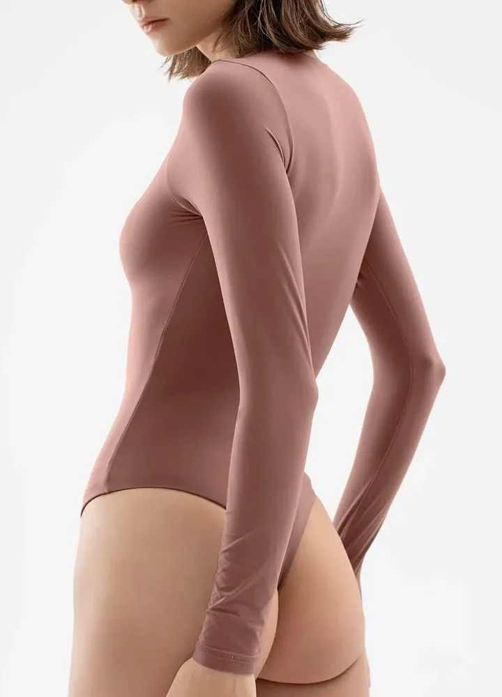Second-skin Feel Long Sleeve Bodysuits