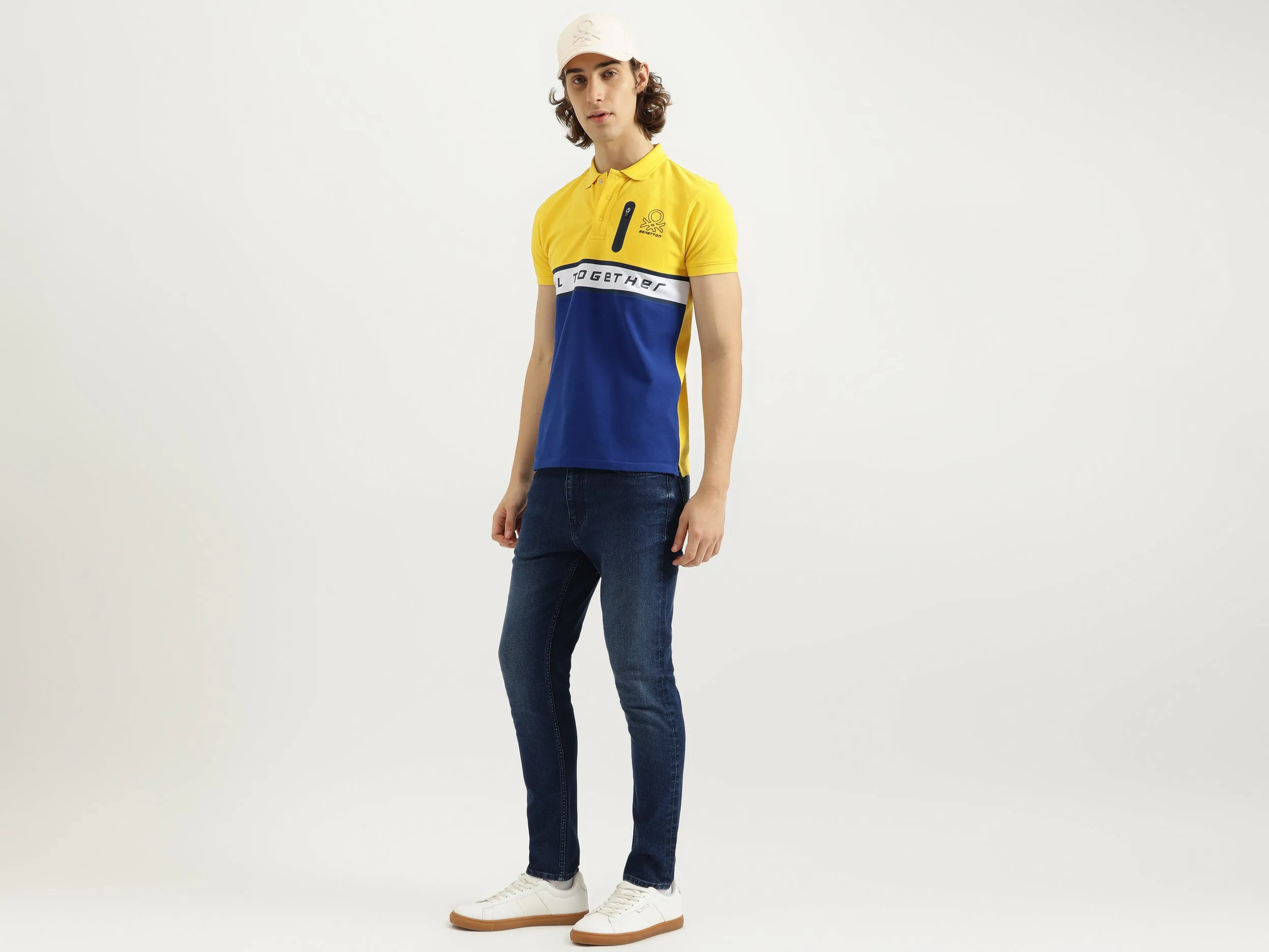 Solid Low Crotch Fit Jeans