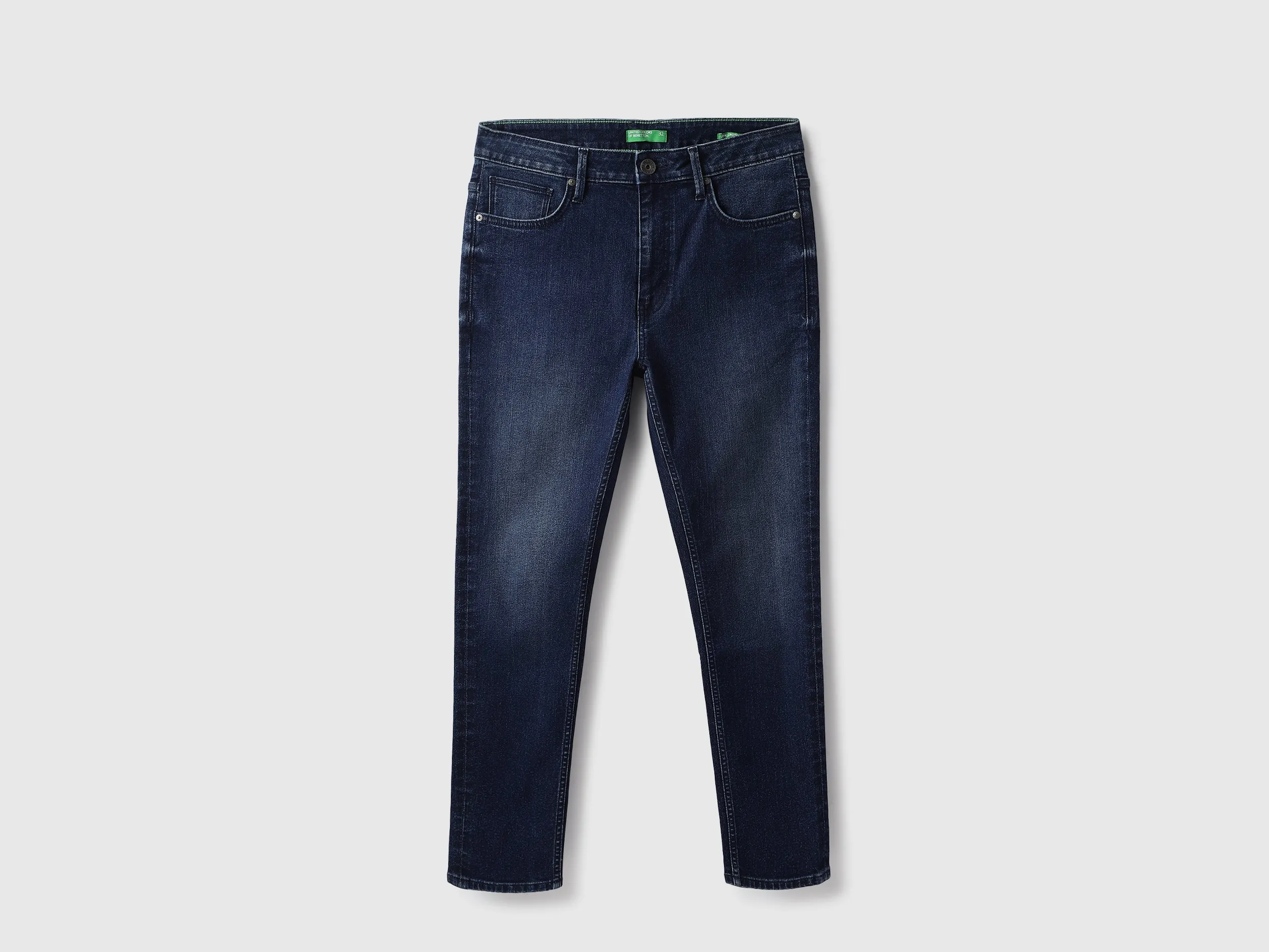 Solid Low Crotch Fit Jeans