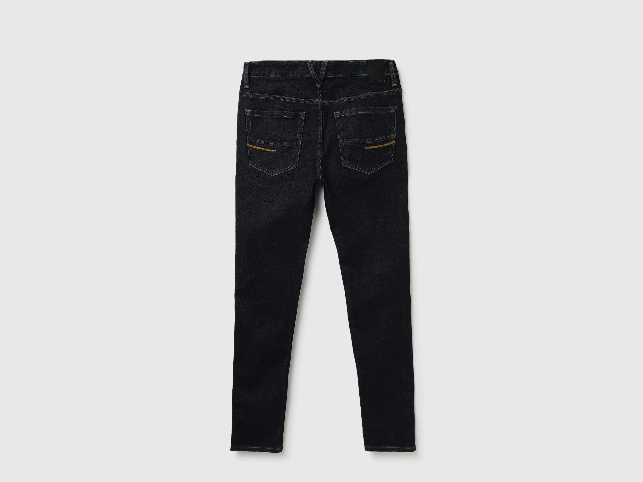Solid Mid Rise Jeans