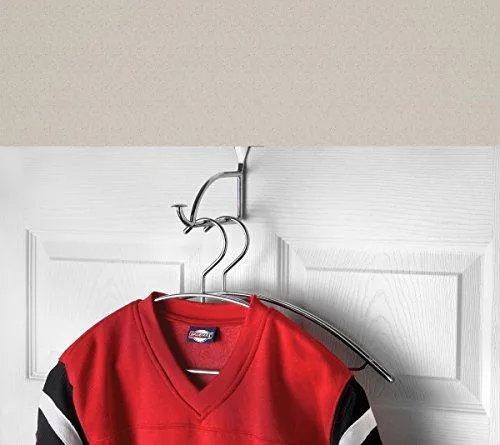 Spectrum Diversified 75370 Stratford Over The Door Hanger Holder, Chrome