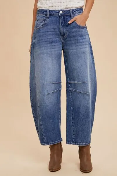 Tabitha Barrel Denim Jeans