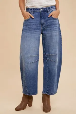 Tabitha Barrel Denim Jeans