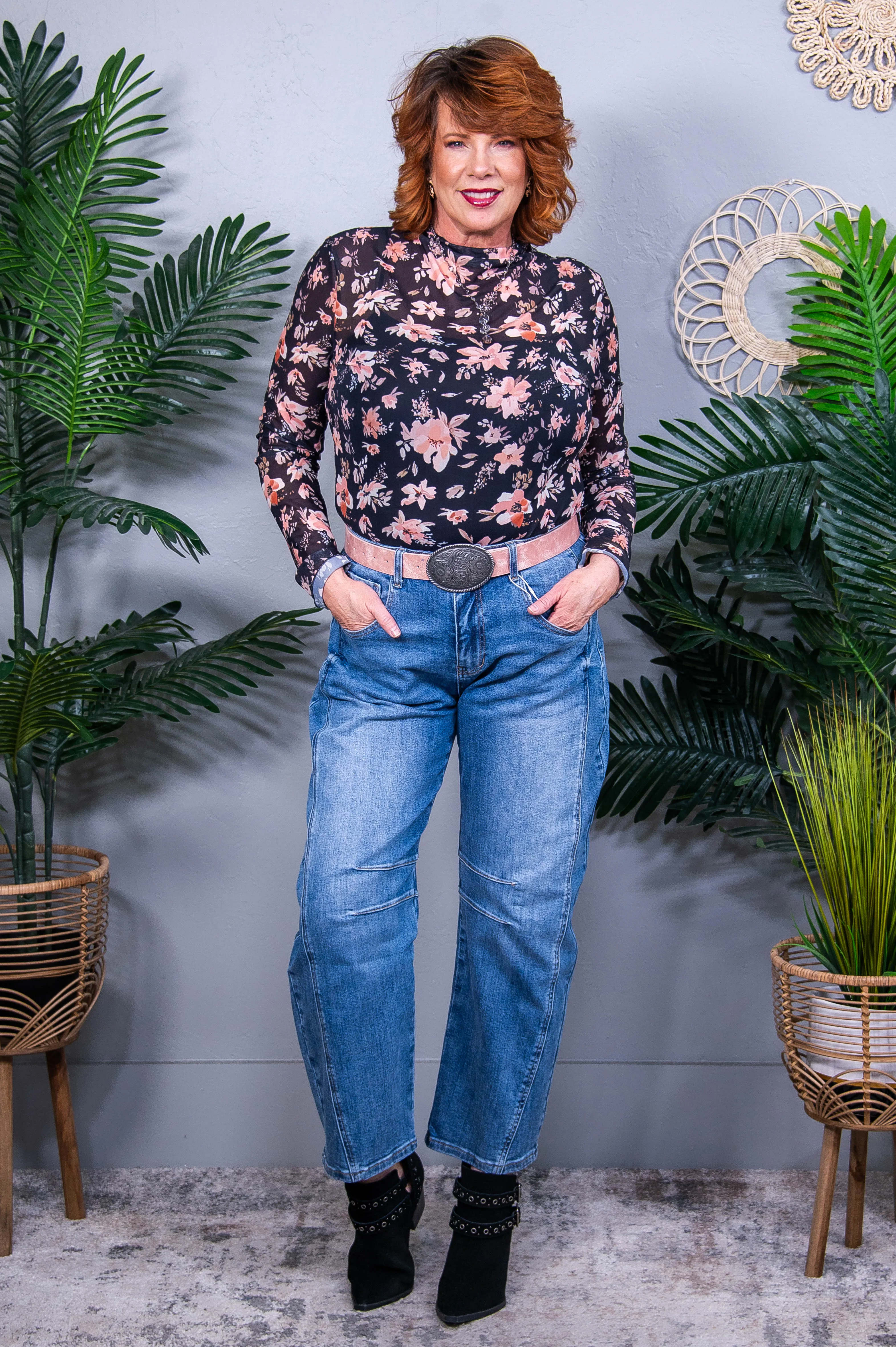 Tabitha Barrel Denim Jeans
