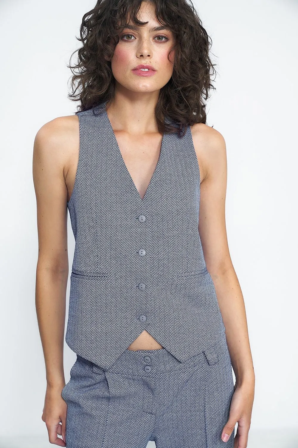 Tailored Lined Vest for Elegance