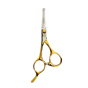 Tauro Pro Line Janita Plungė Stainless Steel Pro Shears Cutting Scissors Short Ergonomic Extremally Sharp For The Left-Handed, Straight
