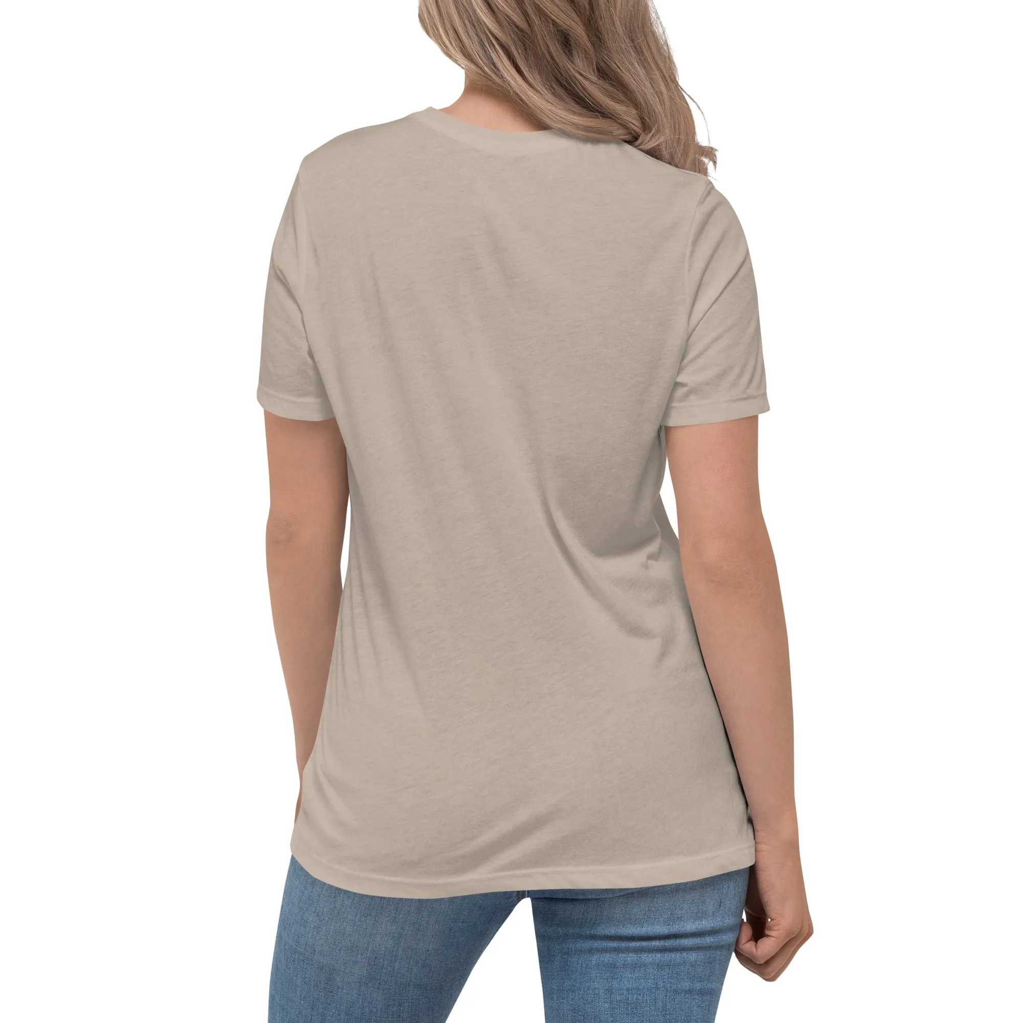 The A&G Air Force Black & Gold Women's Relaxed T-Shirt