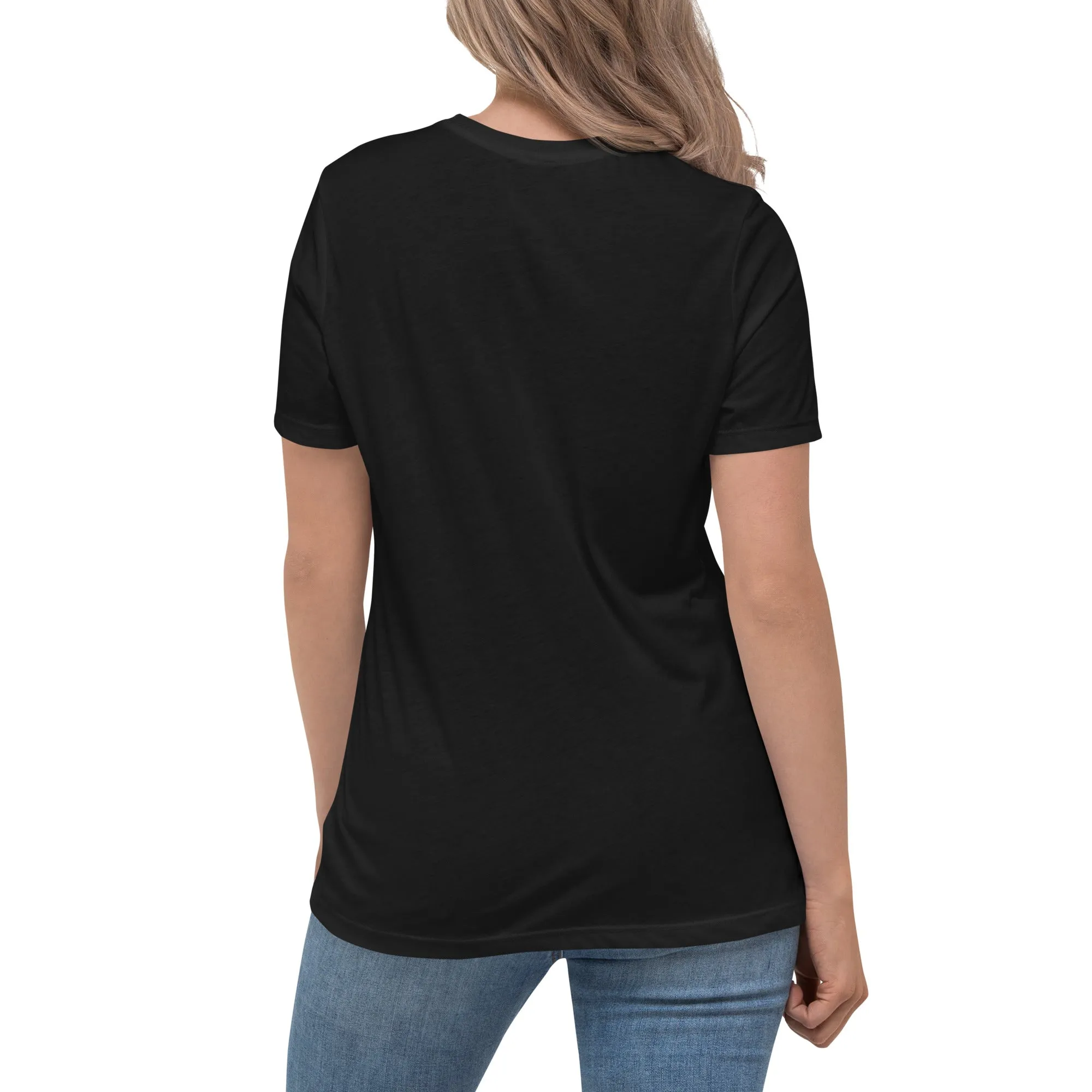 The A&G Air Force Black & Gold Women's Relaxed T-Shirt
