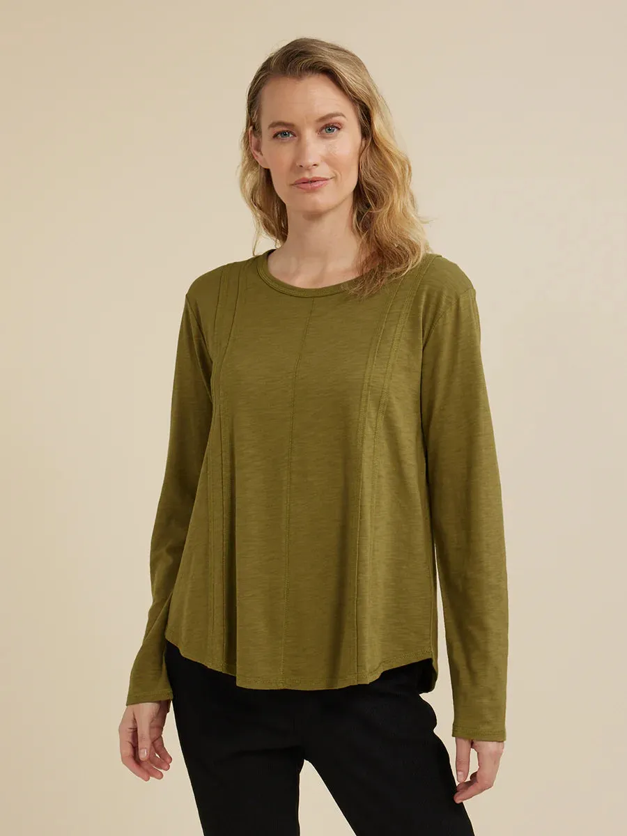 Top (YT24W7483) deep sage