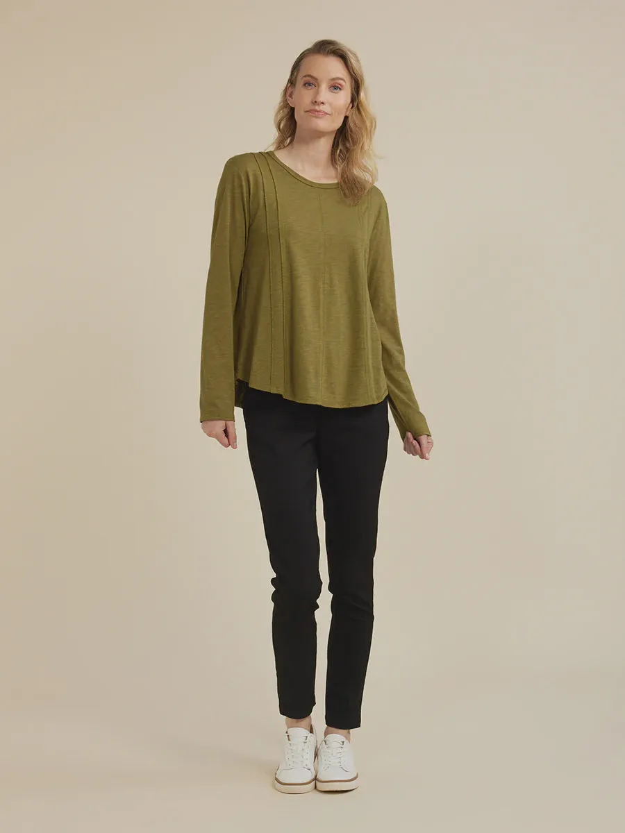 Top (YT24W7483) deep sage