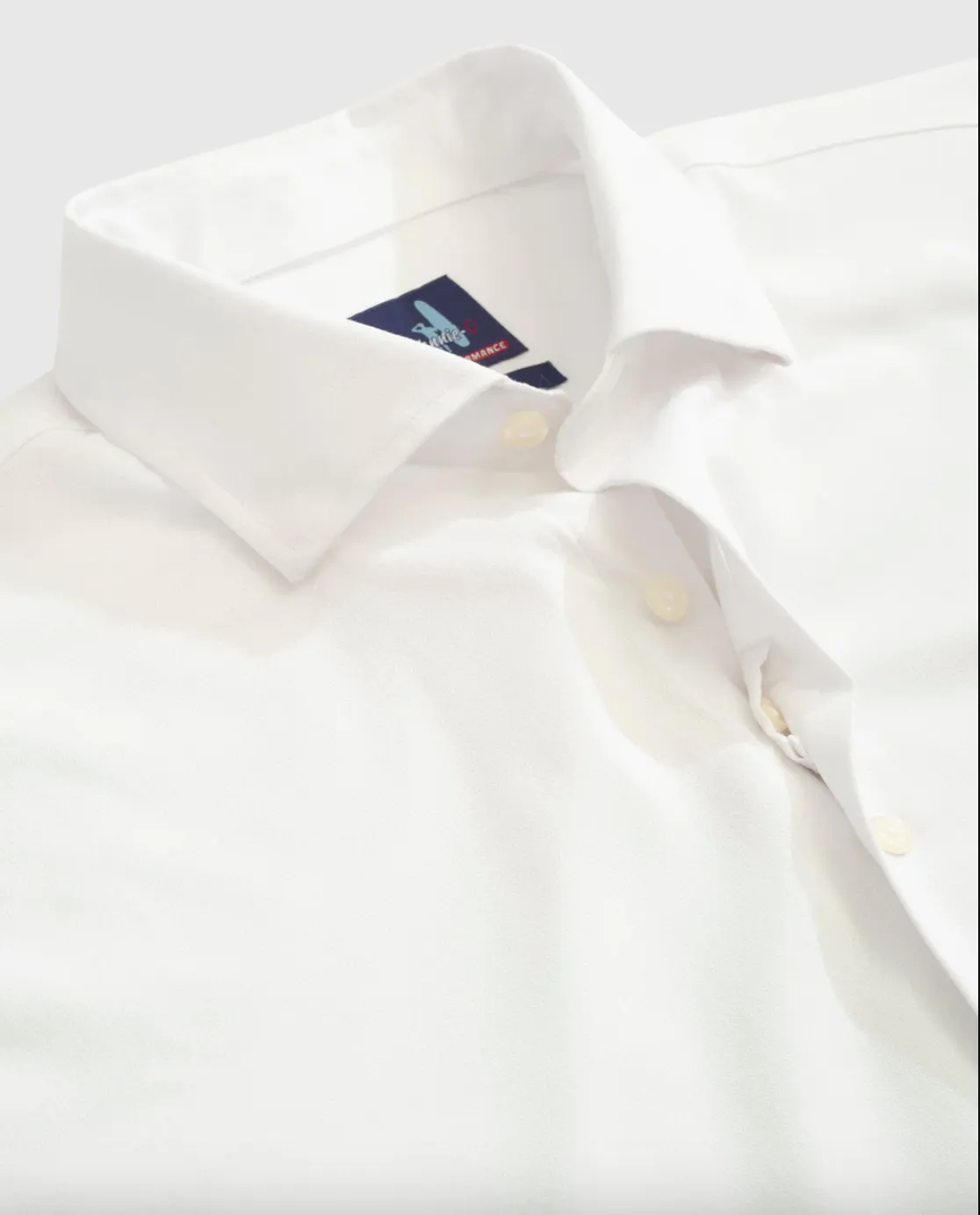 Tradd Button Up-White