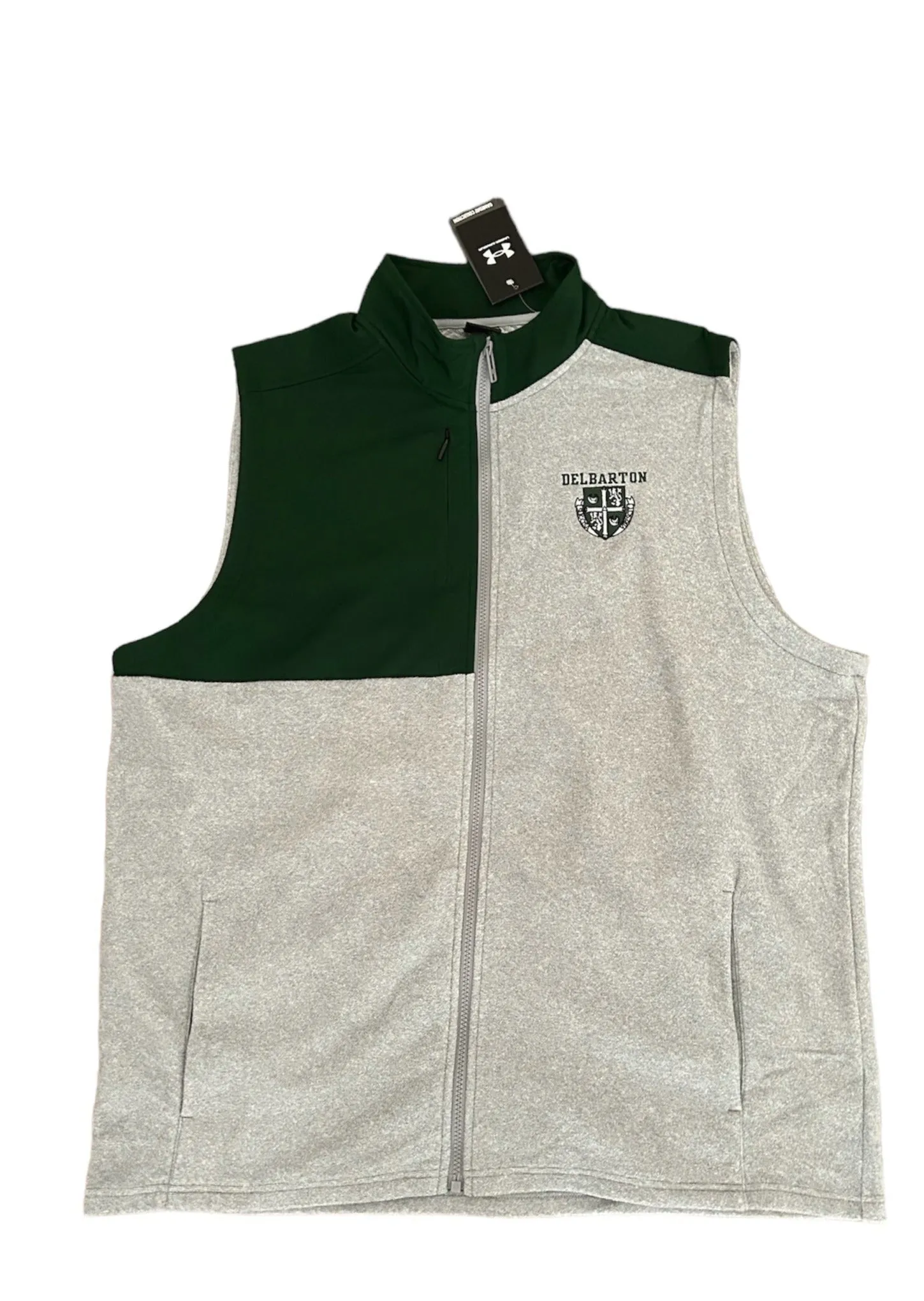 UA  Color Block Vest - Forest/Grey