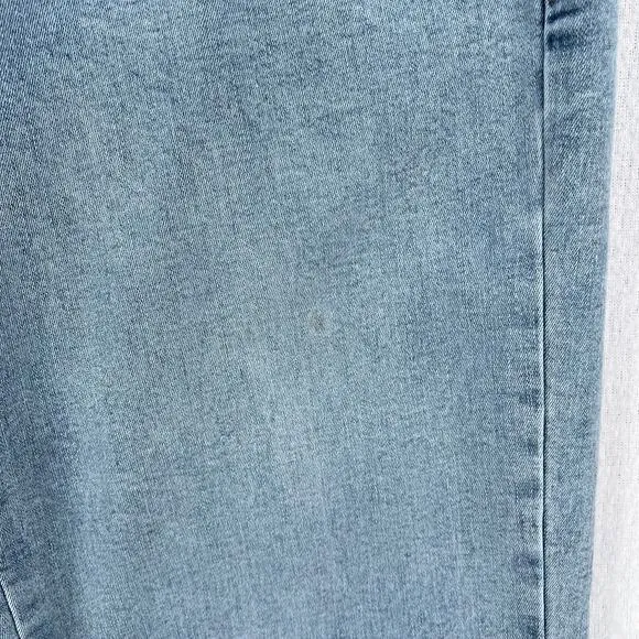 UNIVERSAL STANDARD Etta High Rise Straight Leg Jeans Womens 2 Distressed Washed