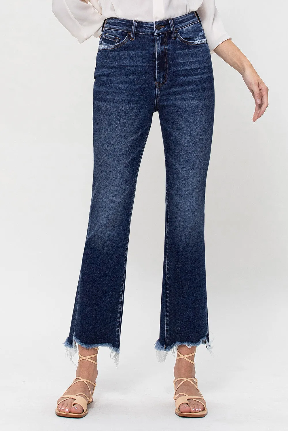 Val High rise flare jeans