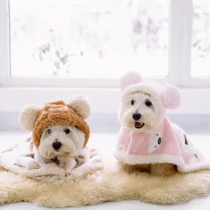 Velvet Dog Coats for Pugs