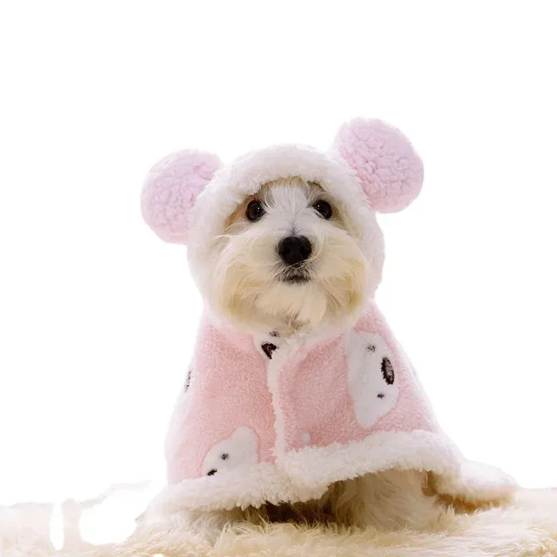 Velvet Dog Coats for Pugs