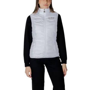 White Polyester Jackets & Coat