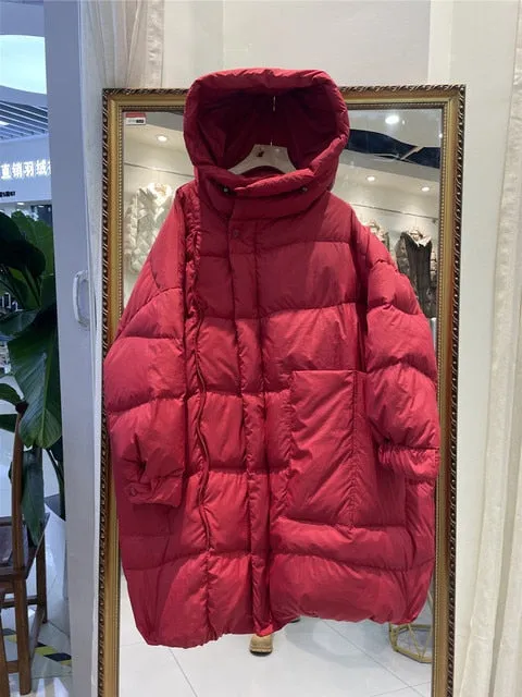 Winter Shine Big Pocket Baggy Oversized Warmy Coat