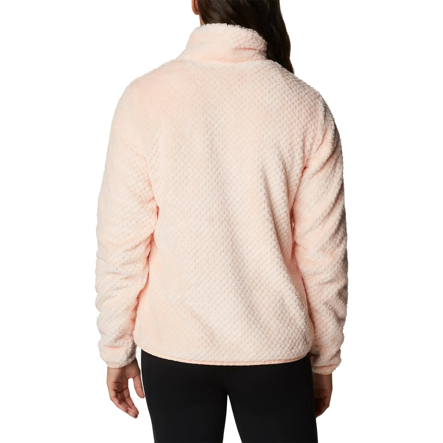 Women's Columbia Fire Side II Sherpa Full Zip Fleece Peach Blossom