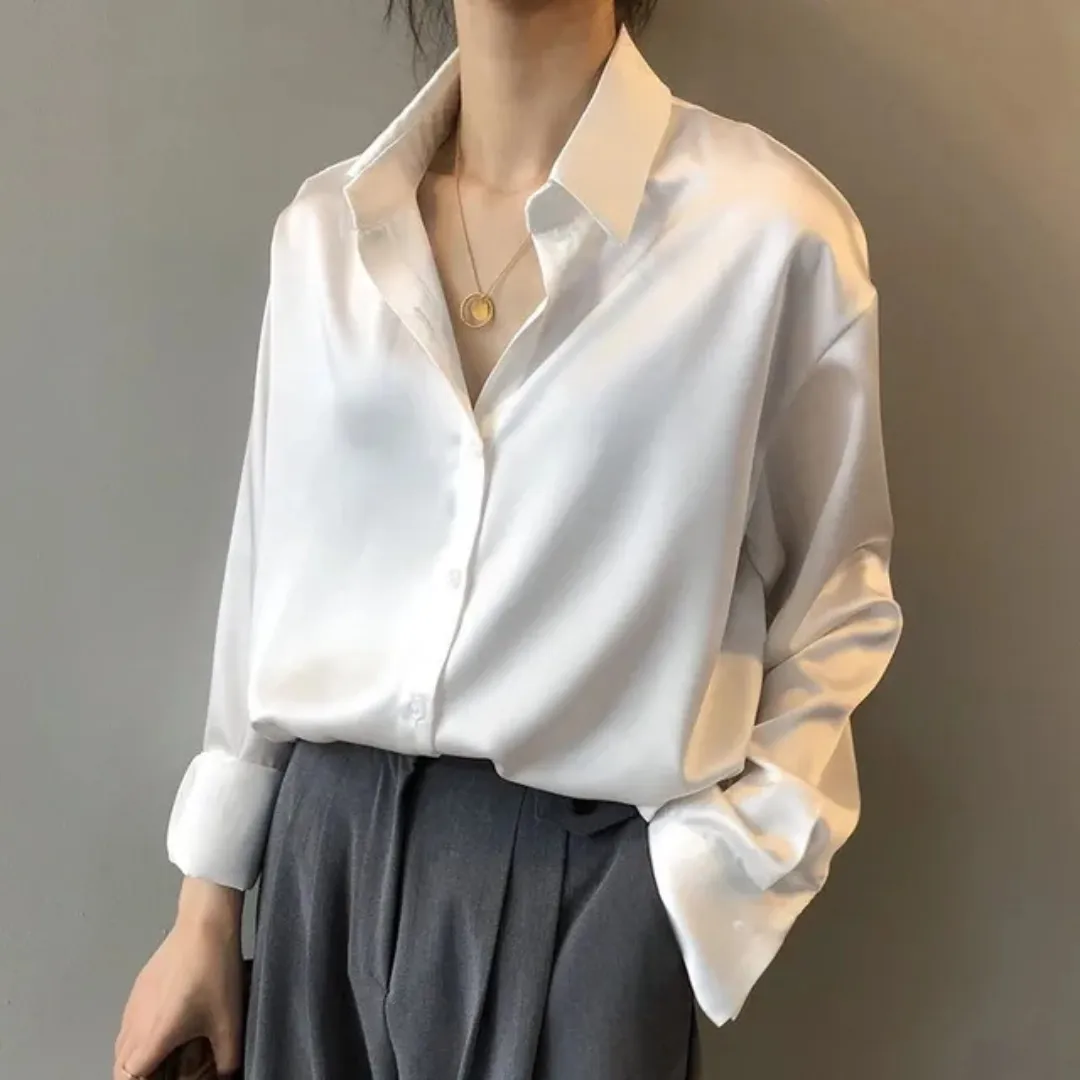 Women's Long Sleeve Formal Shirt | Button Down