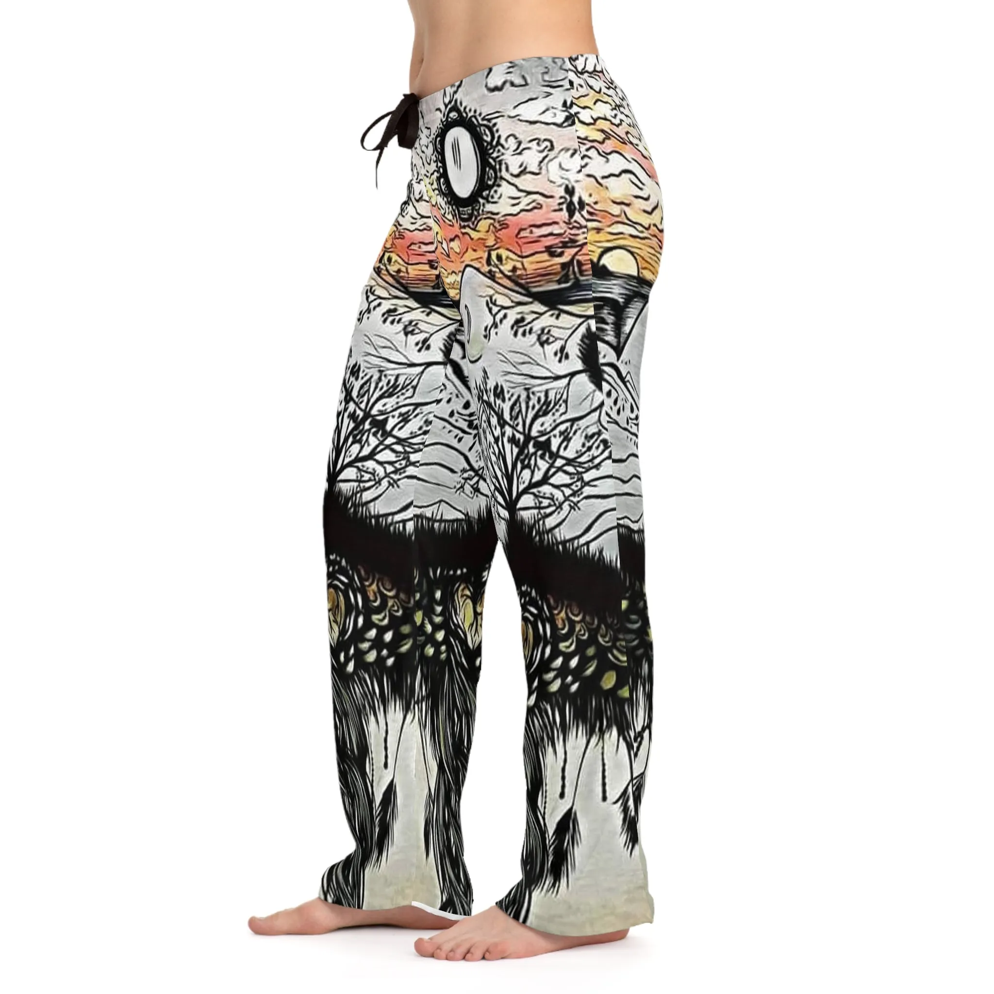 Women's Pajama Pants (AOP)