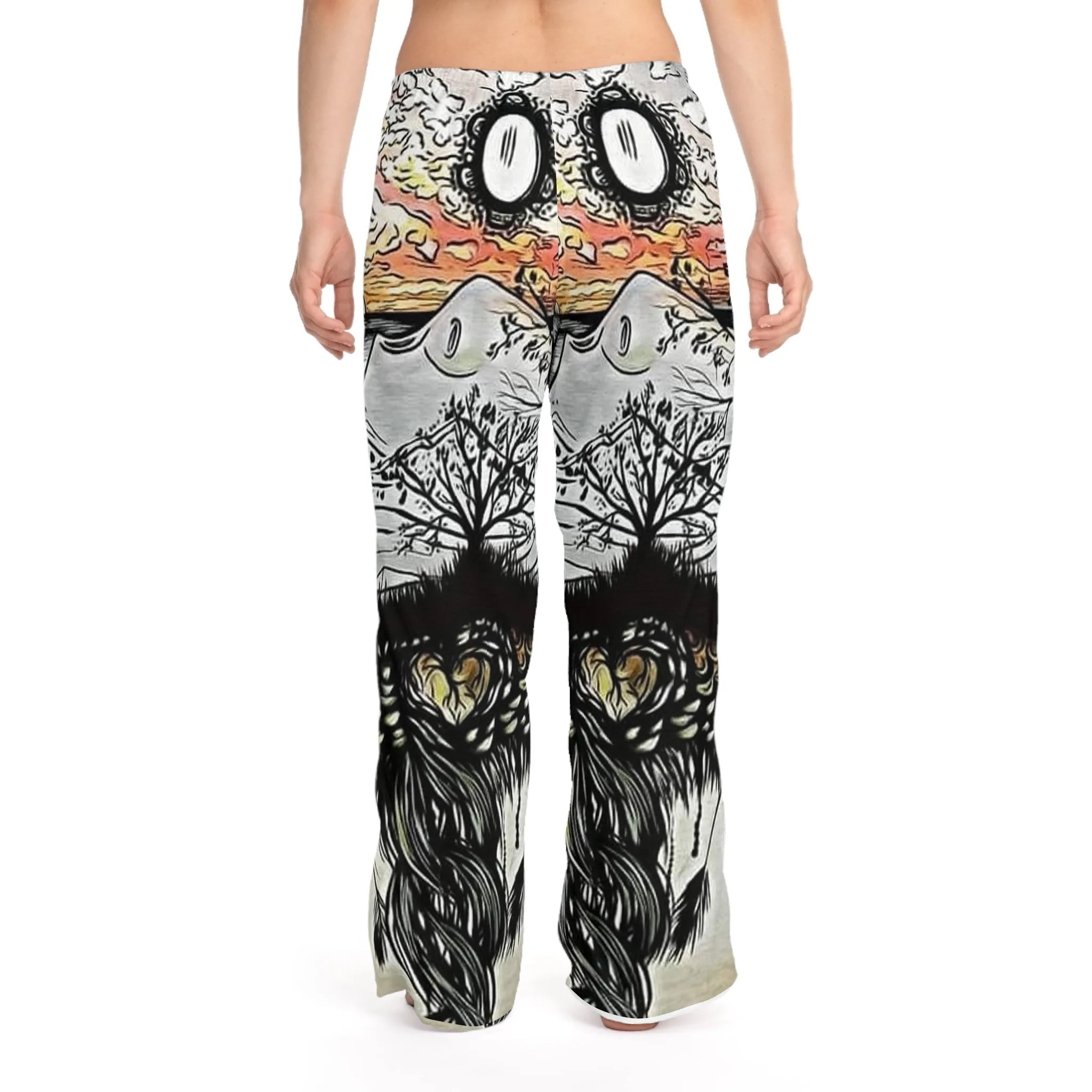 Women's Pajama Pants (AOP)