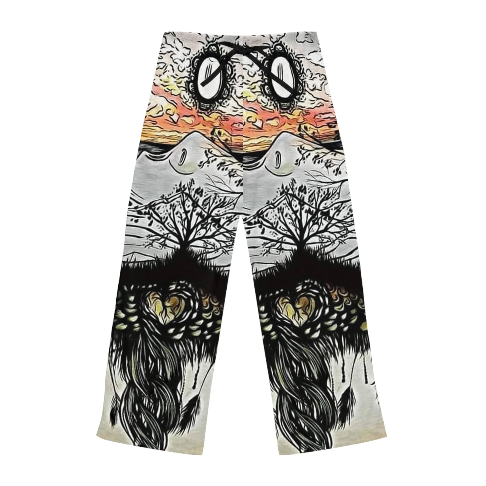 Women's Pajama Pants (AOP)