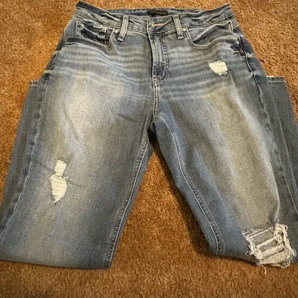 Women’s Silver Avery skinny high rise jeans 30/27