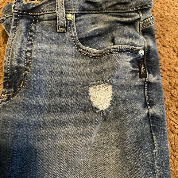 Women’s Silver Avery skinny high rise jeans 30/27