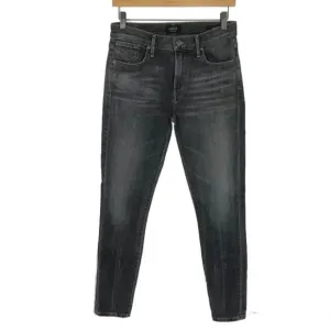 Womens Size 27 27x30 AGOLDE Gray Sophie High Waist Distressed Skinny Jeans