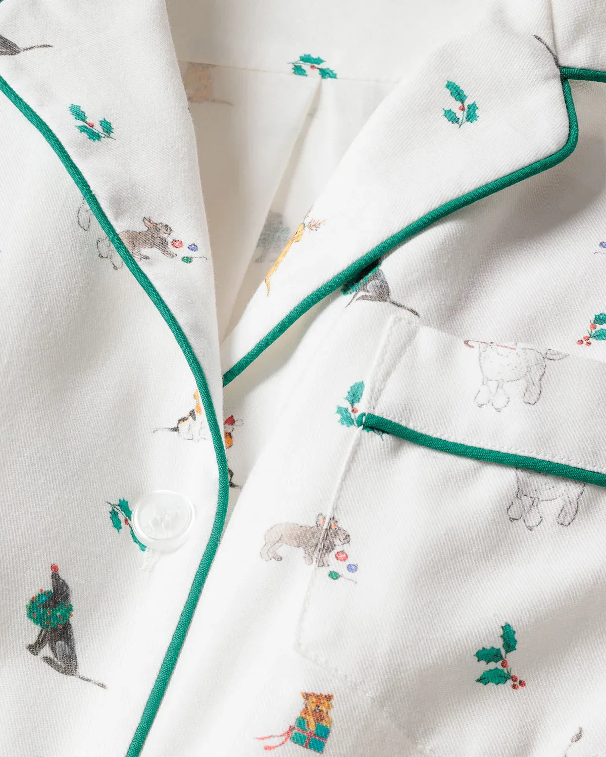 Women's Twill Pajama Set