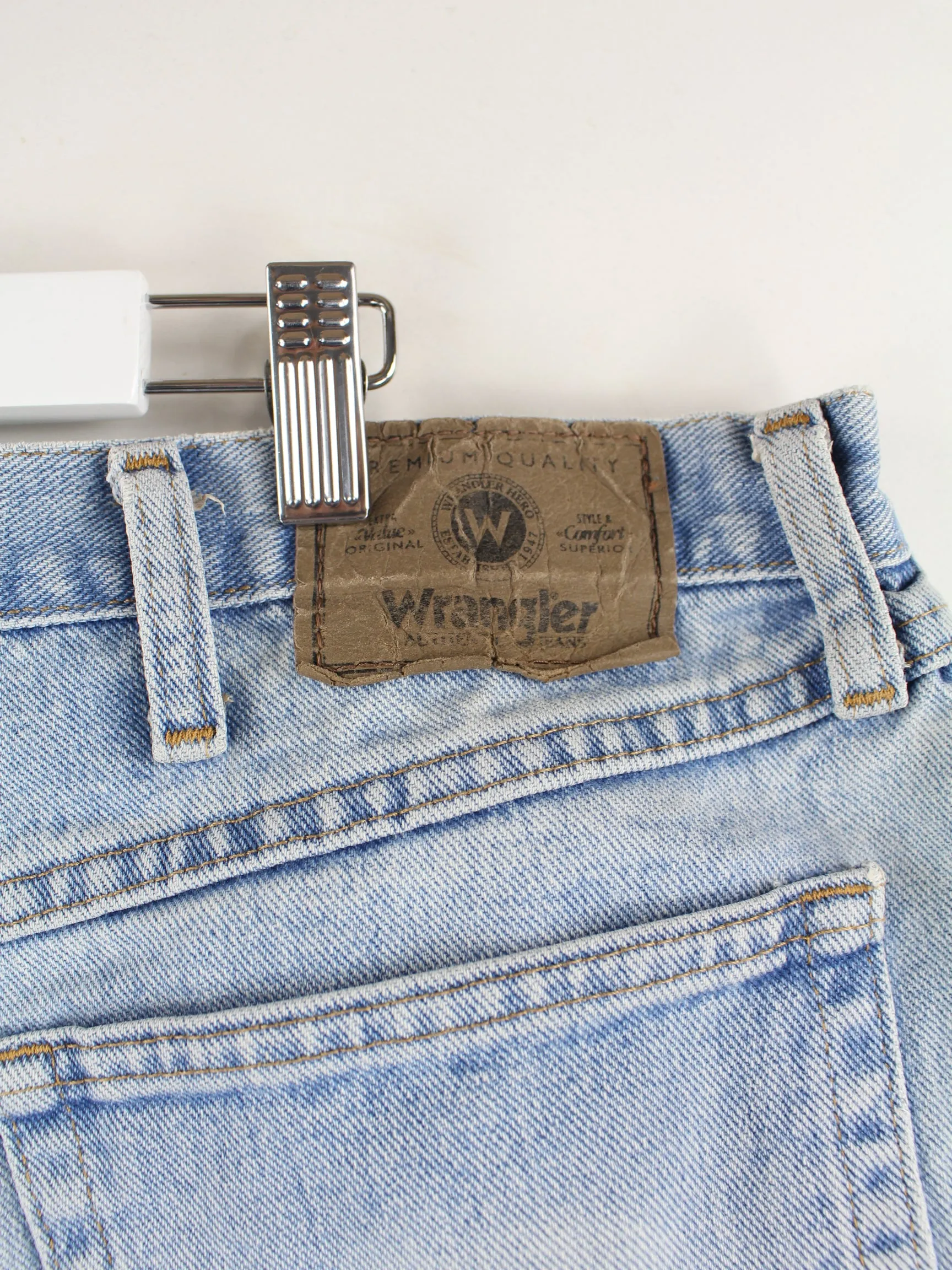 Wrangler Relaxed Fit Jeans Blau W42 L32