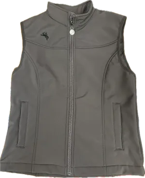 Wyoming Traders Children's Softshell Grey Vest