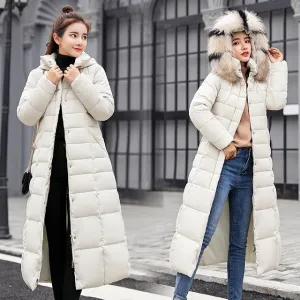 X-Long Belted Closure Down Parka