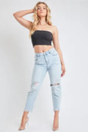 YMI HIGH RISE MOM FIT ANKLE JEAN